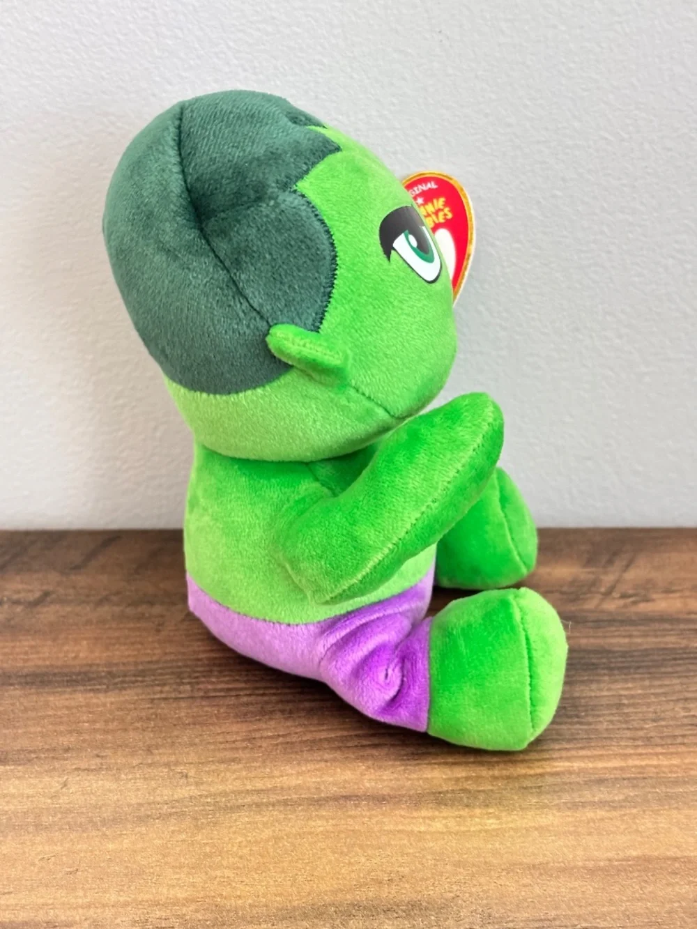 NEW TY Incredible Hulk Marvel Beanie Babies 7